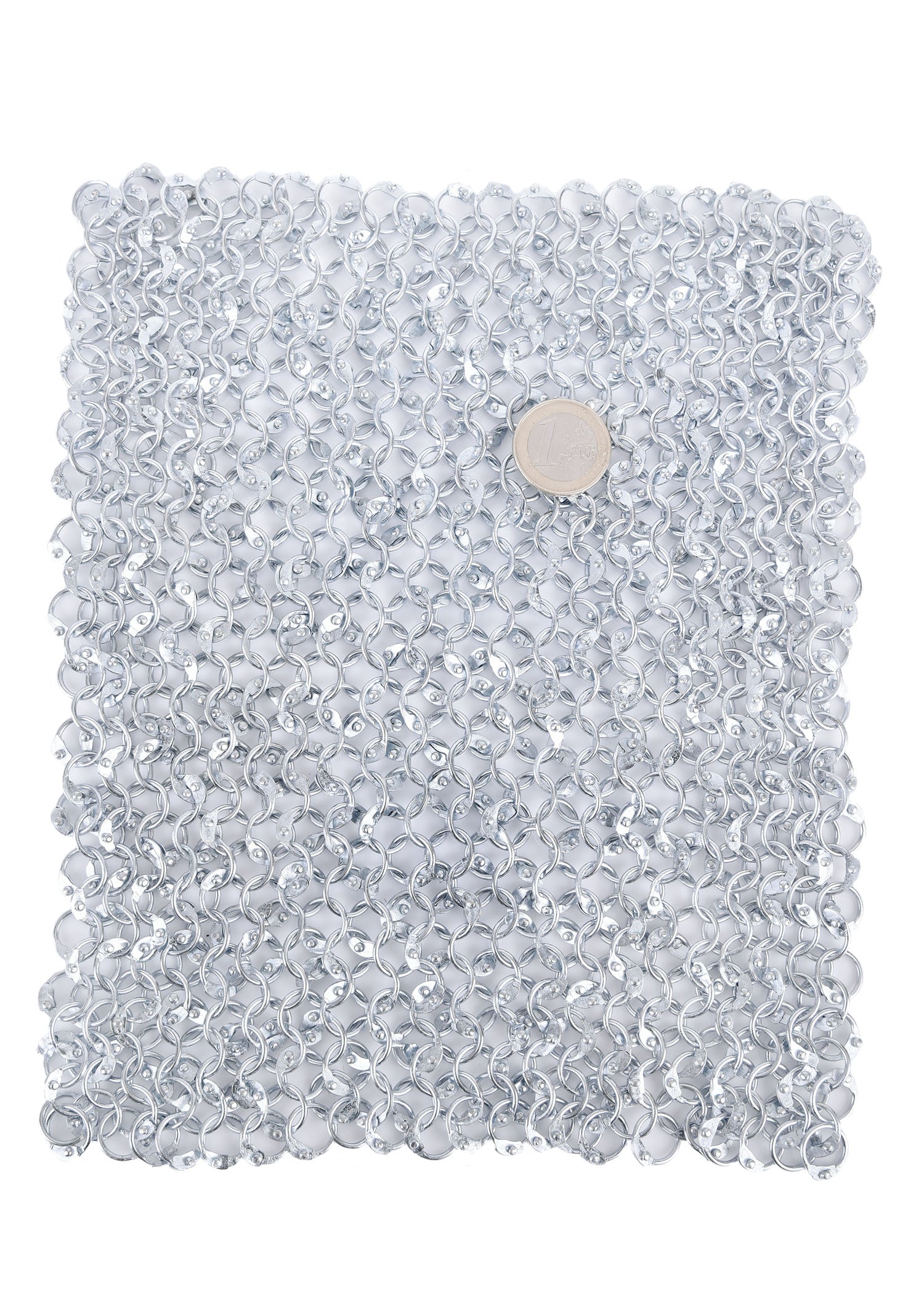 Imagen única de: Pieza De Cadena Rrz9 20 X 20 Cm, Remachada, Id9 Mm, Galvanizada