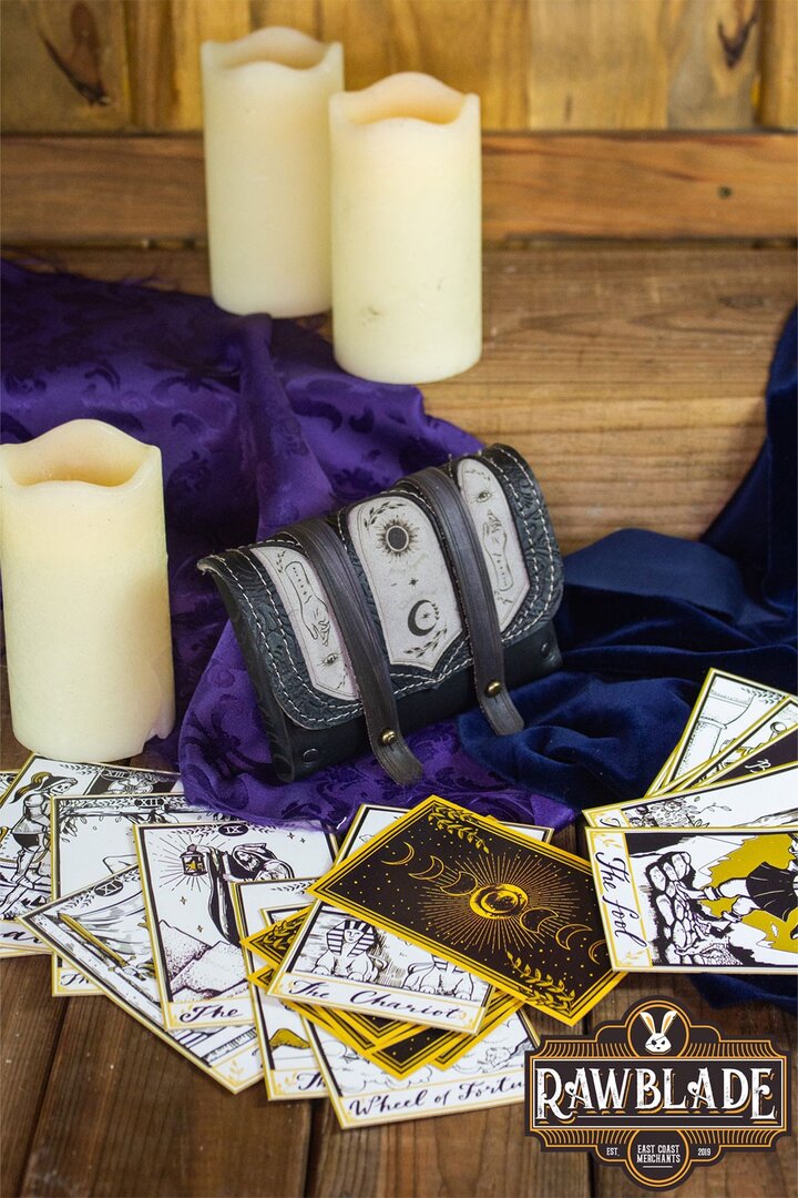 Imagen única de: Bolsa Y Mazo De Tarot De Encantamiento