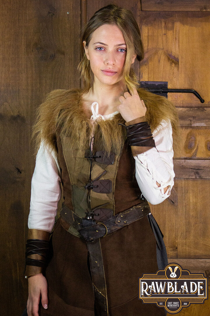 Imagen única de: Jubón De Cuero Mujer Falcon