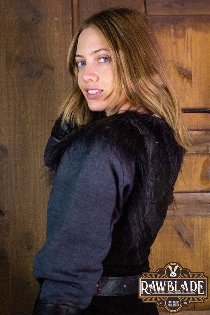 Imagen única de: Jubón De Cuero Mujer Cuervo