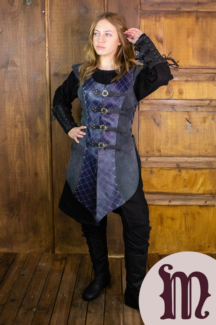 Imagen única de: Jerkin Largo De Cuero Highland