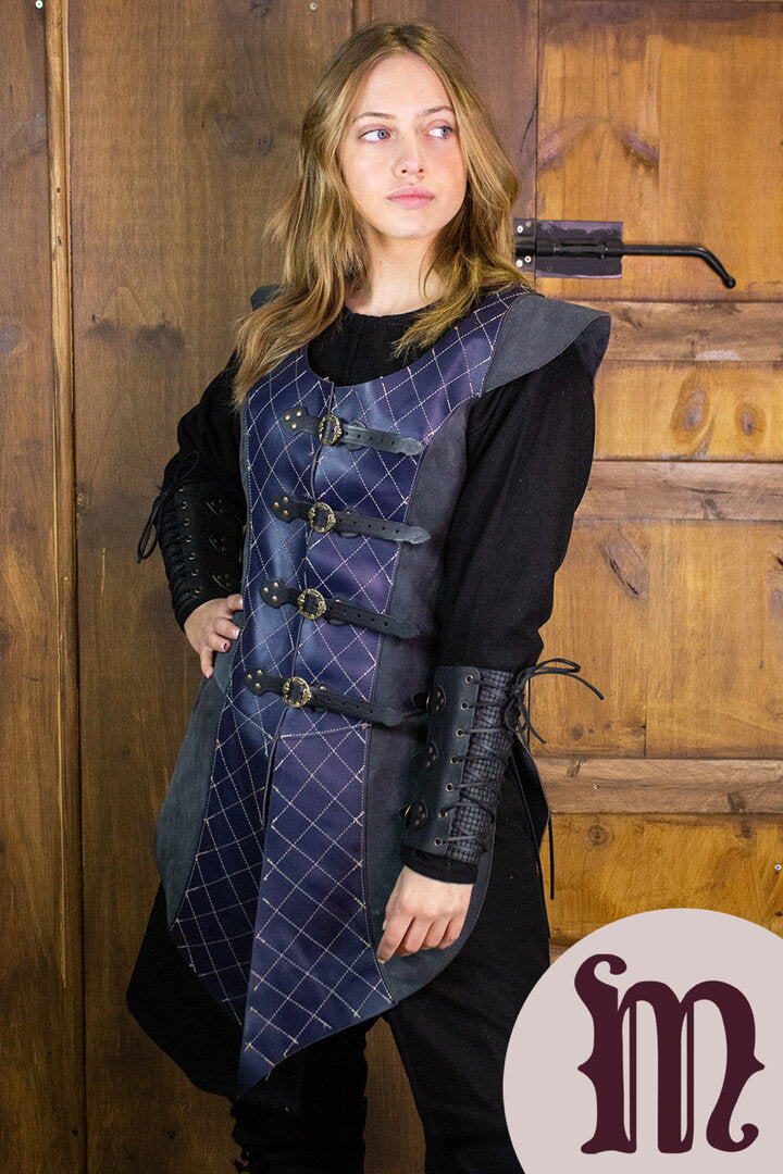 Imagen única de: Jerkin Largo De Cuero Highland