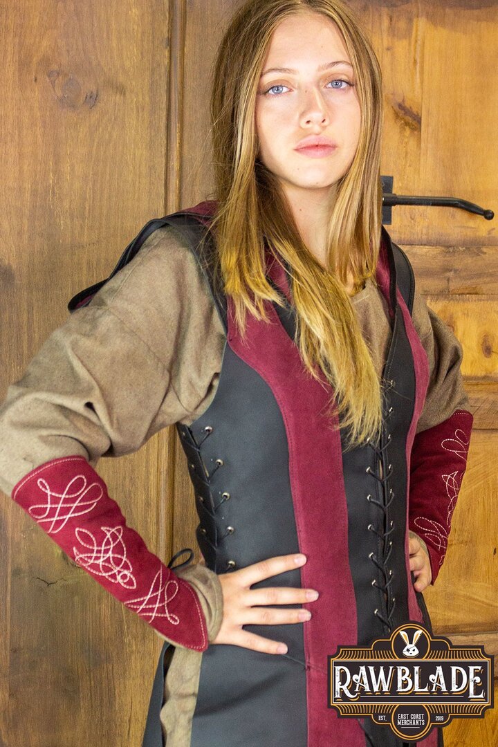 Imagen única de: Túnica De Cuero Arylith Archer