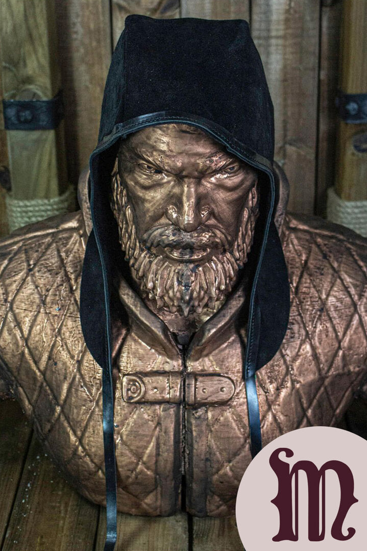 Imagen única de: Cofia De Cuero Serraje Rouland