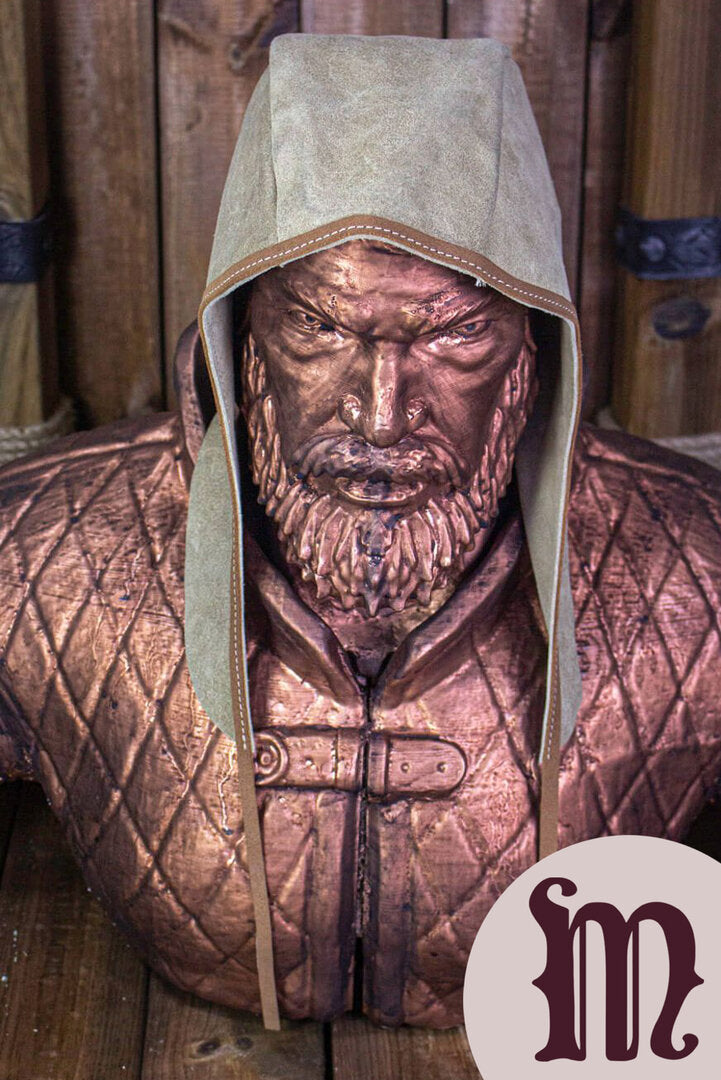 Imagen única de: Cofia De Cuero Serraje Rouland