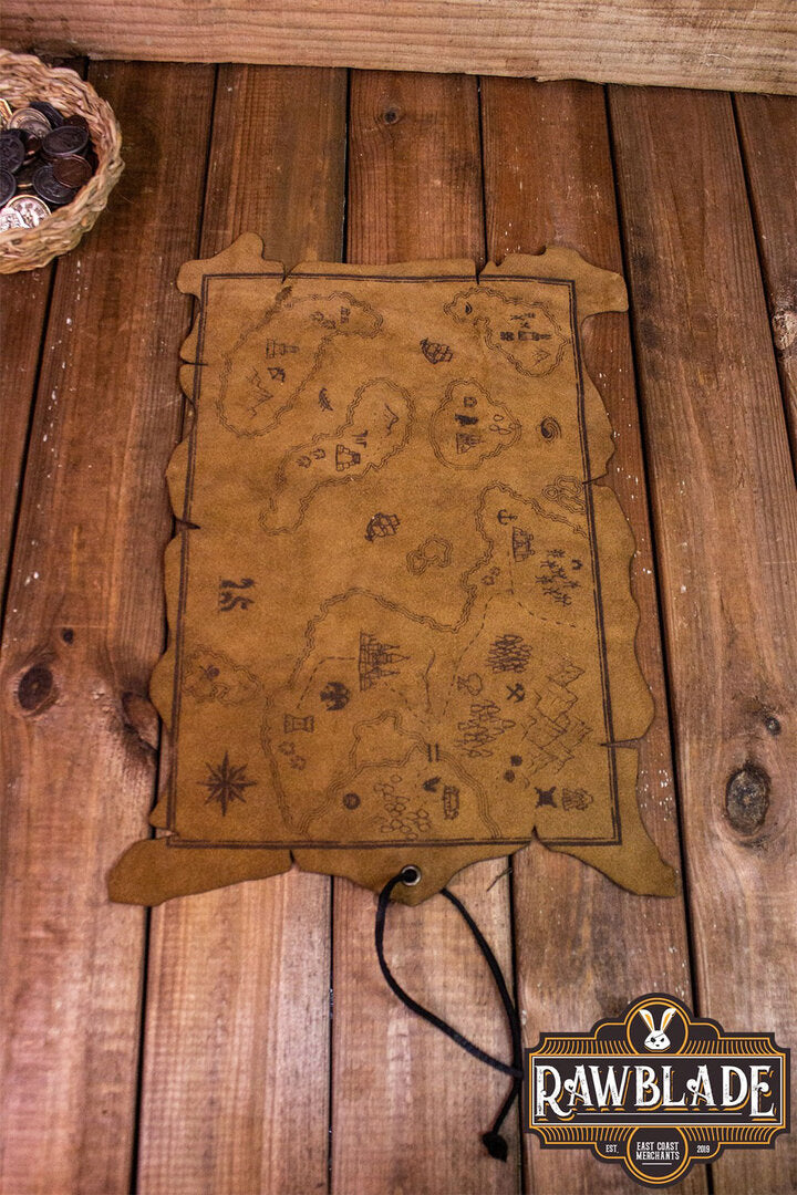 Imagen única de: Mapa Explorador, Cuero Serraje