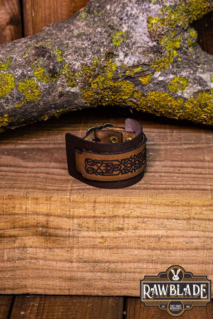 Imagen única de: Pulsera De Cuero Earwen