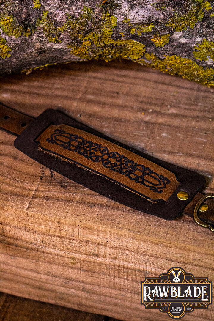 Imagen única de: Pulsera De Cuero Elbereth