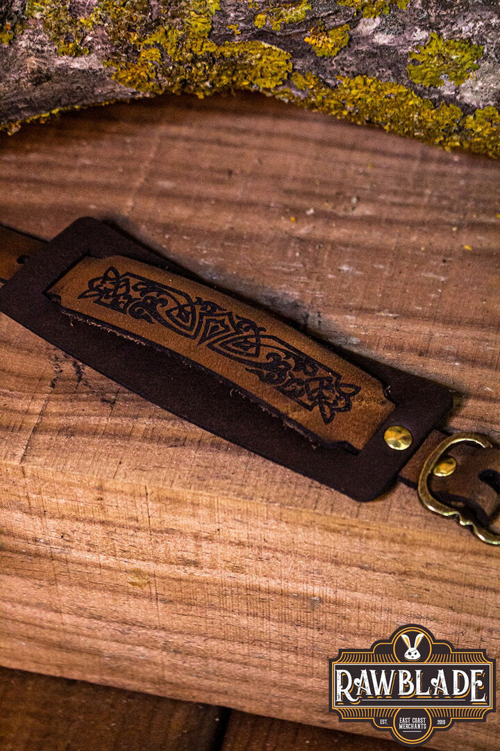 Imagen única de: Pulsera De Cuero Luthien