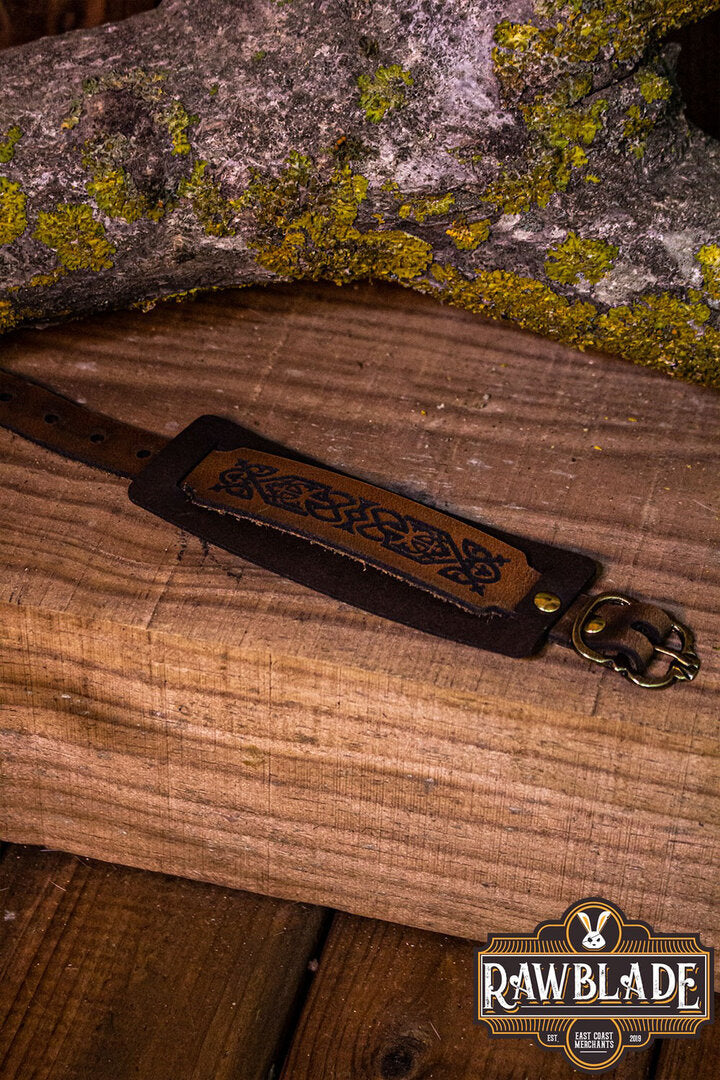 Imagen única de: Pulsera De Cuero Olwe