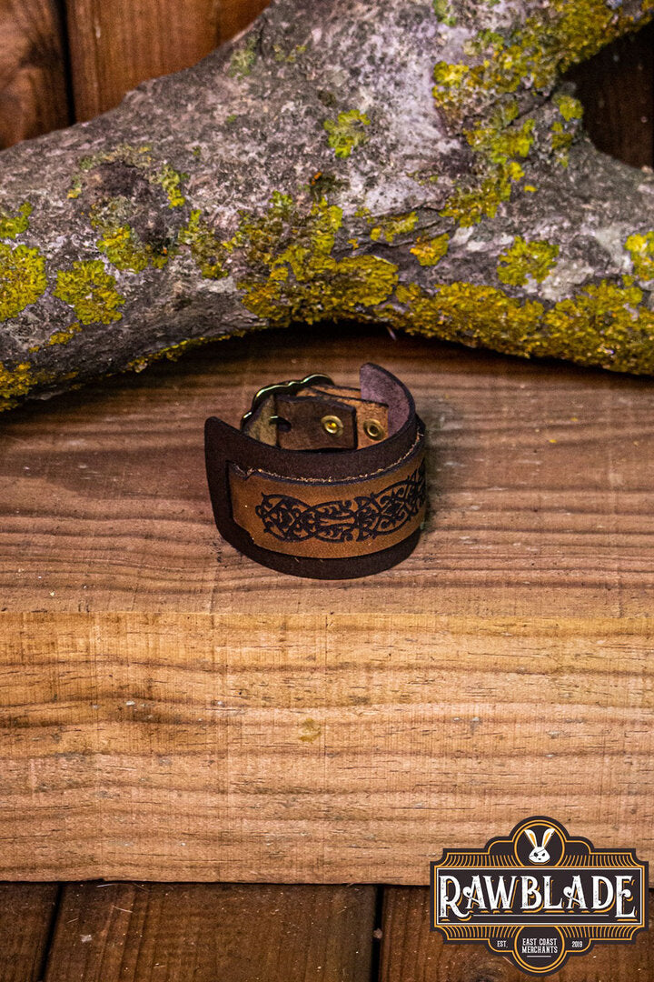 Imagen única de: Pulsera De Cuero Thingol