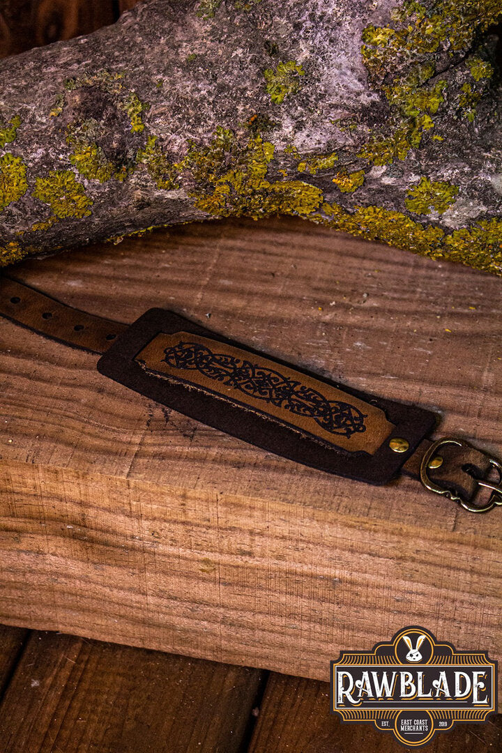 Imagen única de: Pulsera De Cuero Thingol