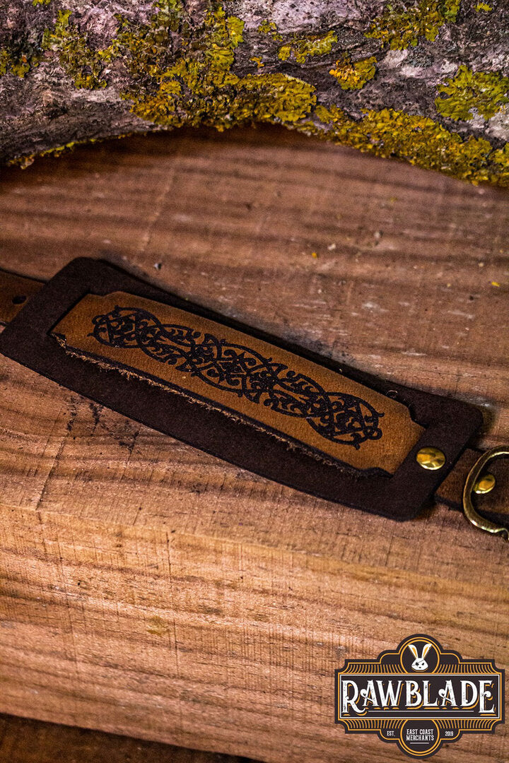 Imagen única de: Pulsera De Cuero Thingol