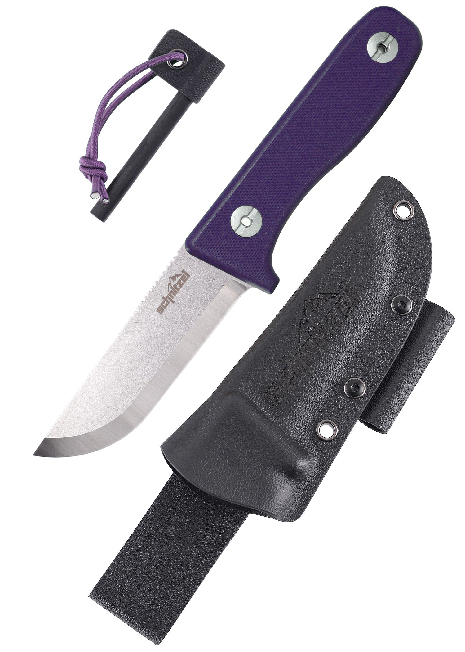 Imagen única de: Schnitzel Du, Cuchillo De Trinchar Para Niños A Partir De 10 Años, Violeta