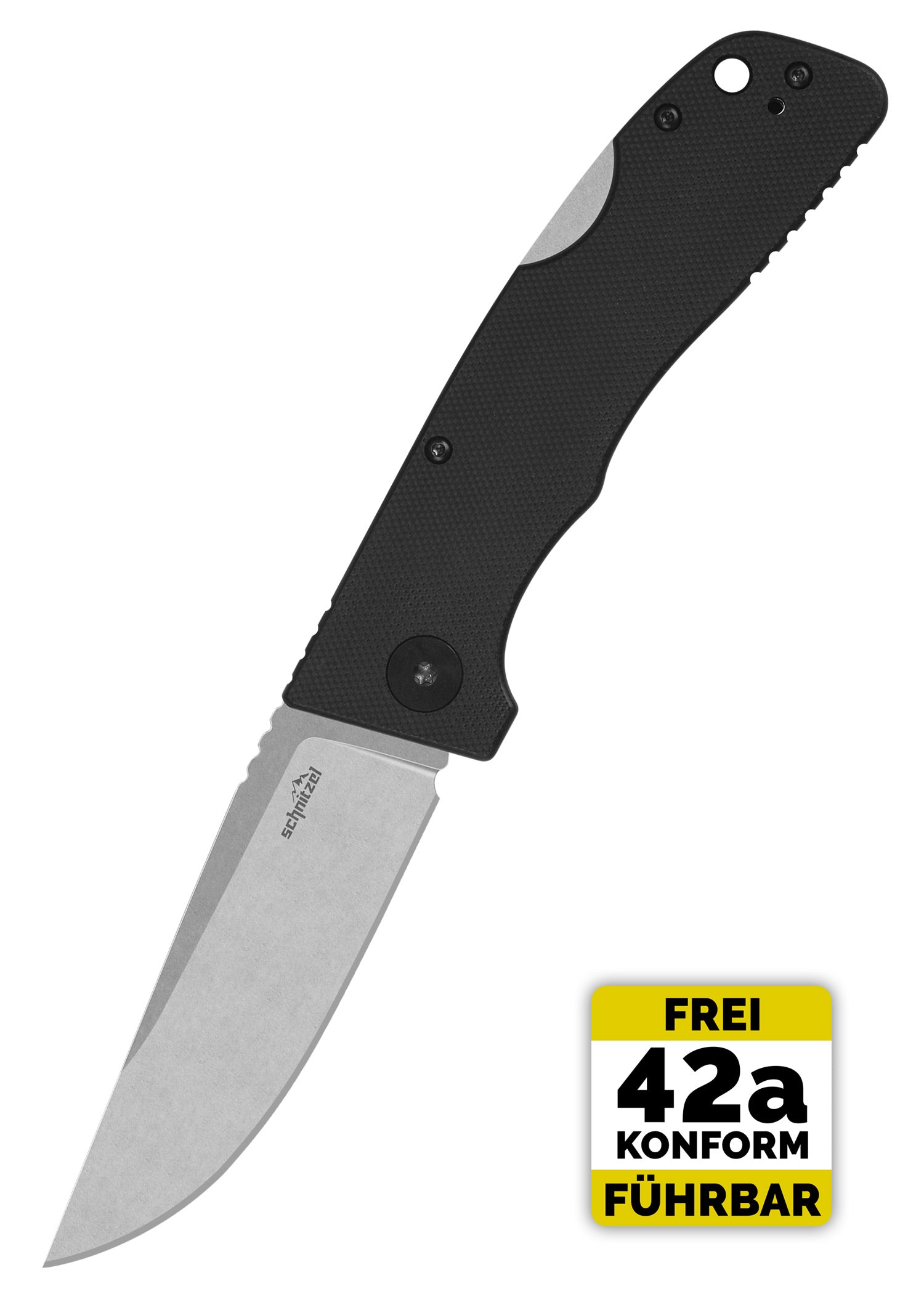 Imagen única de: Schnitzel Kvar, Cierre De 2 Manos, Negro, Lavado A La Piedra