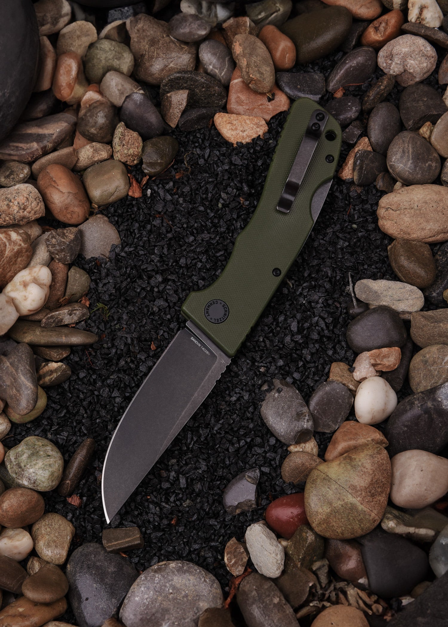 Imagen única de: Schnitzel Kvar, Cierre De 2 Manos, Verde, Negro