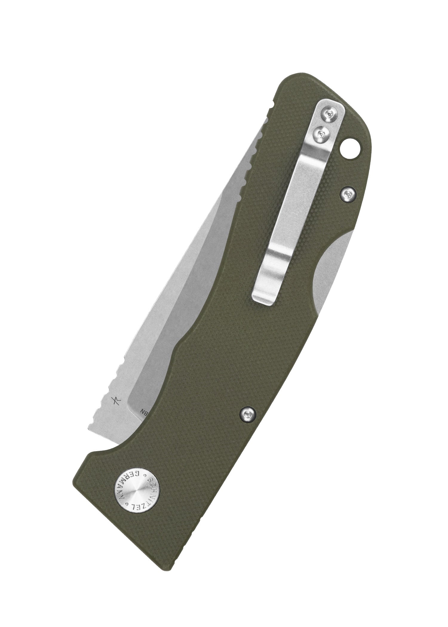 Imagen única de: Schnitzel Kvar, Cierre A 2 Manos, Verde, Lavado A La Piedra