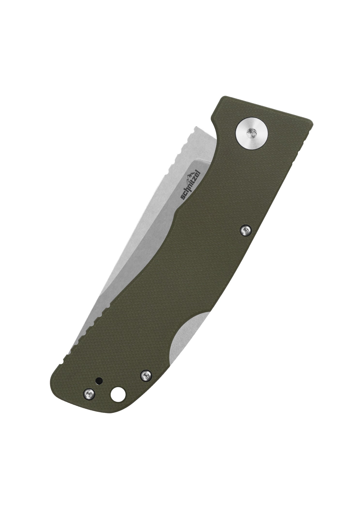 Imagen única de: Schnitzel Kvar, Cierre A 2 Manos, Verde, Lavado A La Piedra