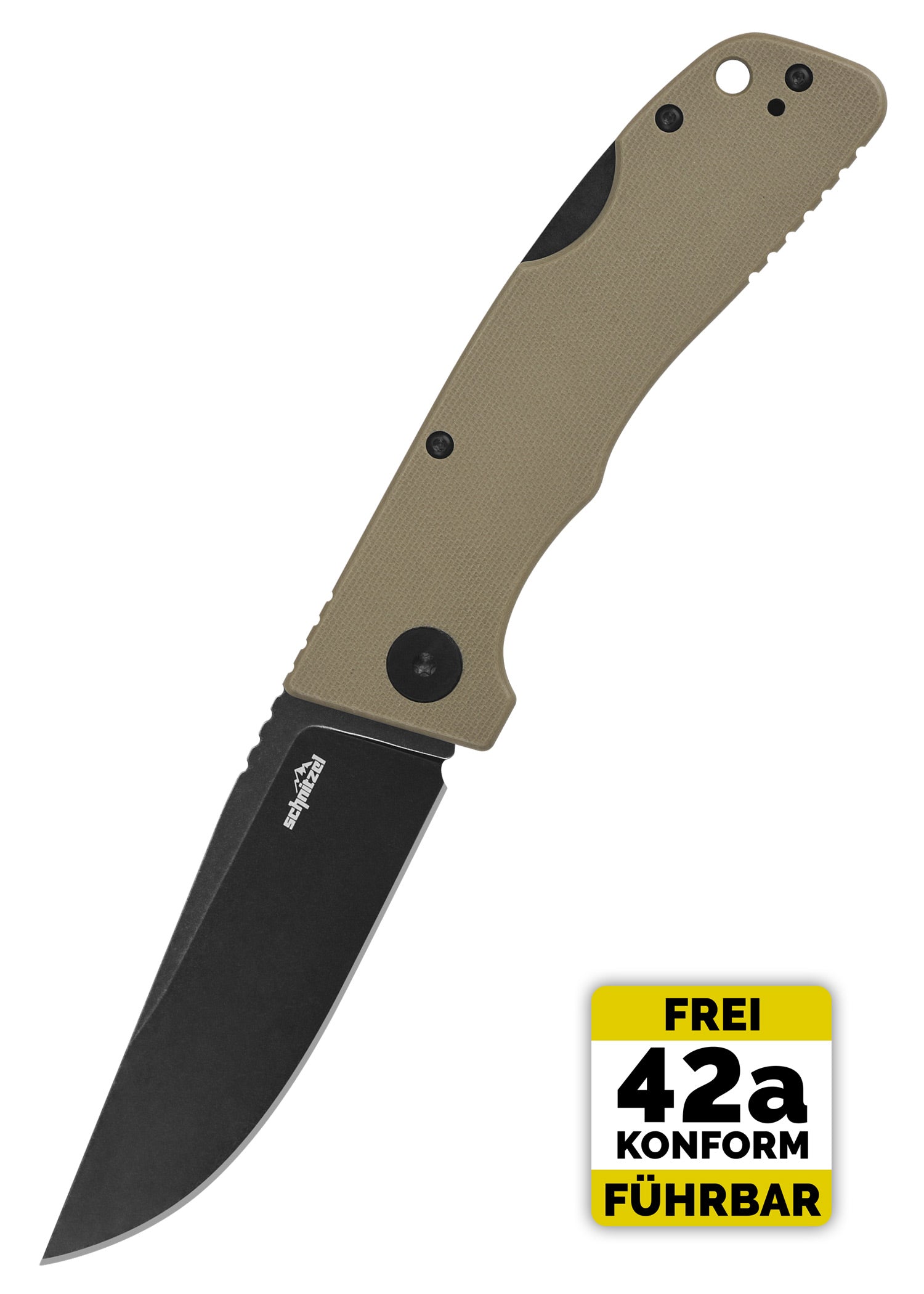 Imagen única de: Schnitzel Kvar, Cierre A 2 Manos, Arena, Negro