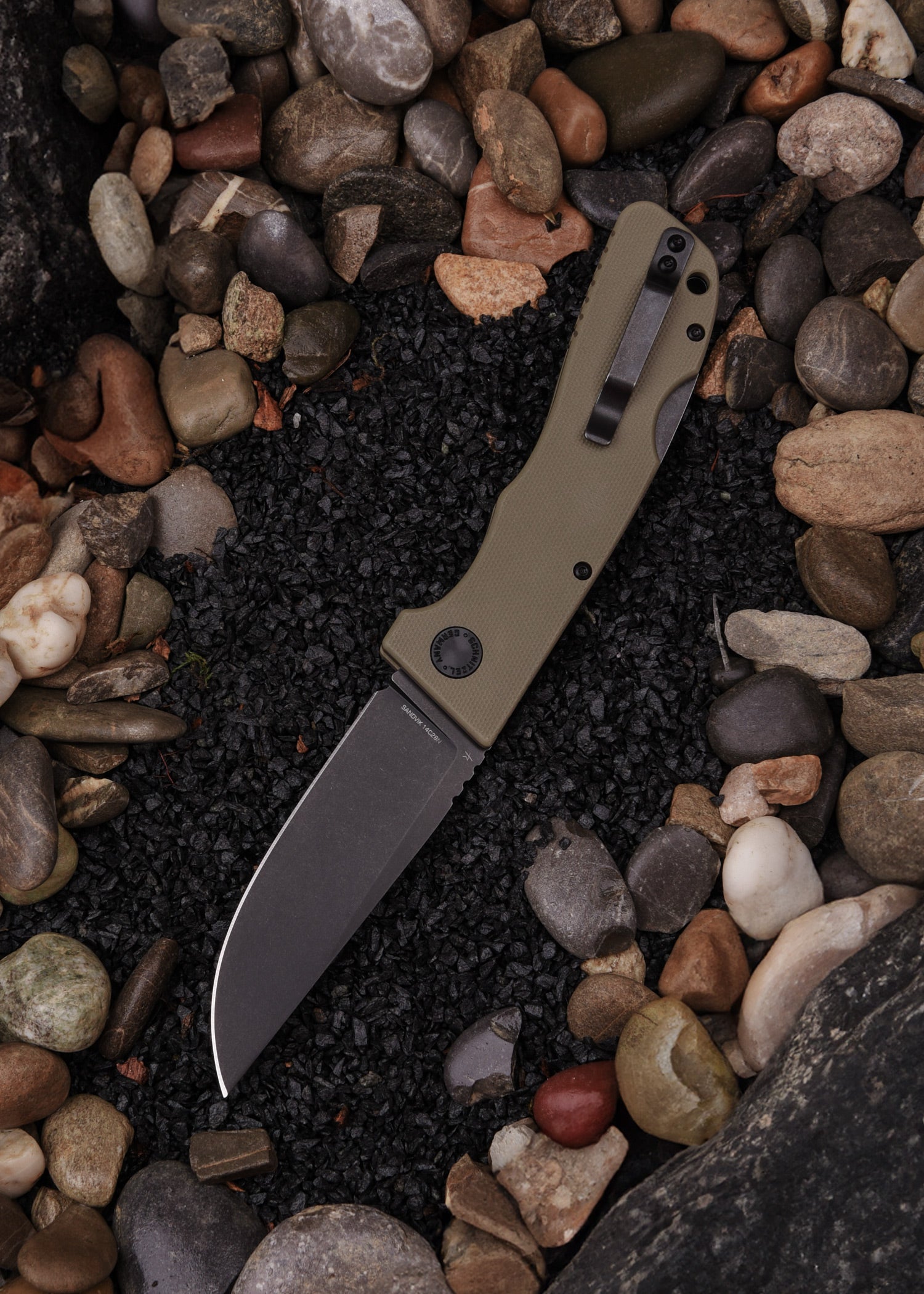 Imagen única de: Schnitzel Kvar, Cierre A 2 Manos, Arena, Negro