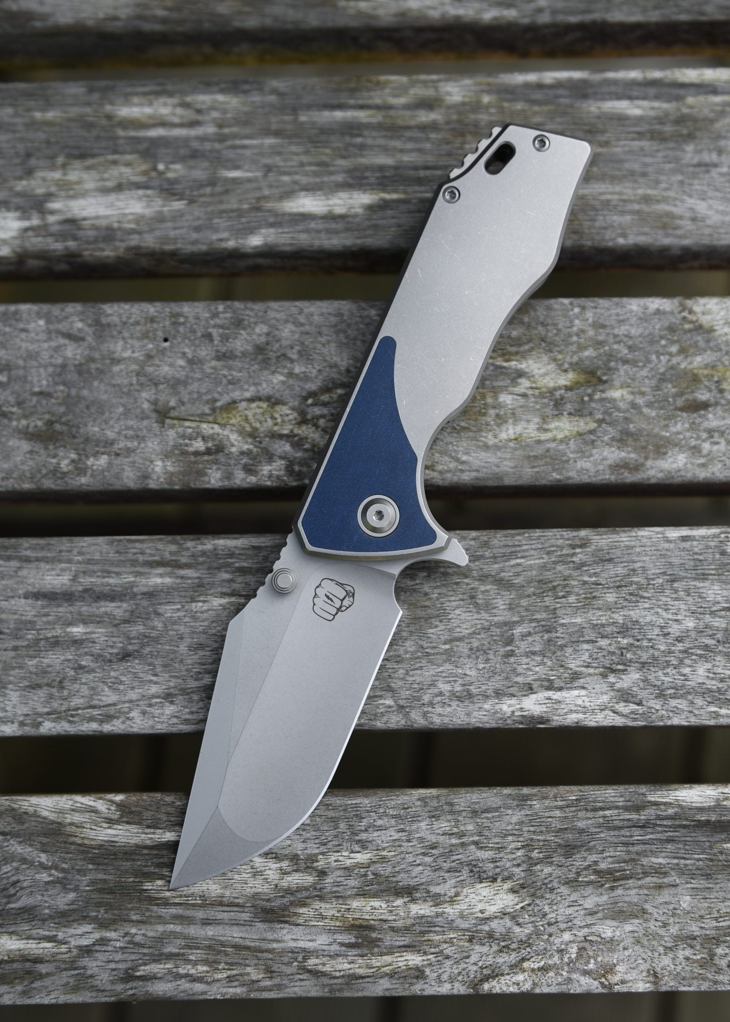 Imagen única de: J-cape V4, Exclusivo, Richlite Azul, Doble Acción