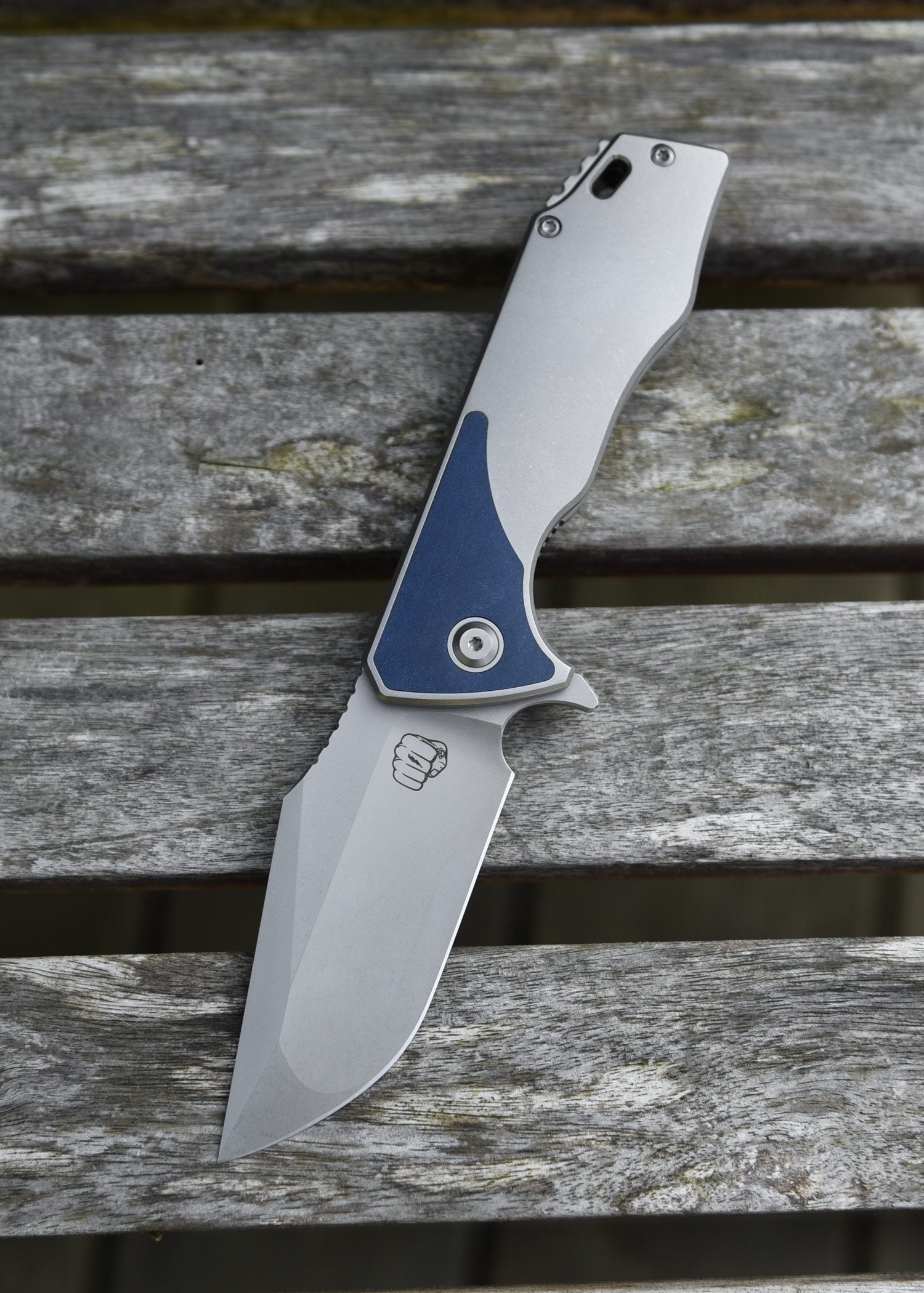 Imagen única de: J-cape V4, Exclusivo, Richlite Azul, Flipper