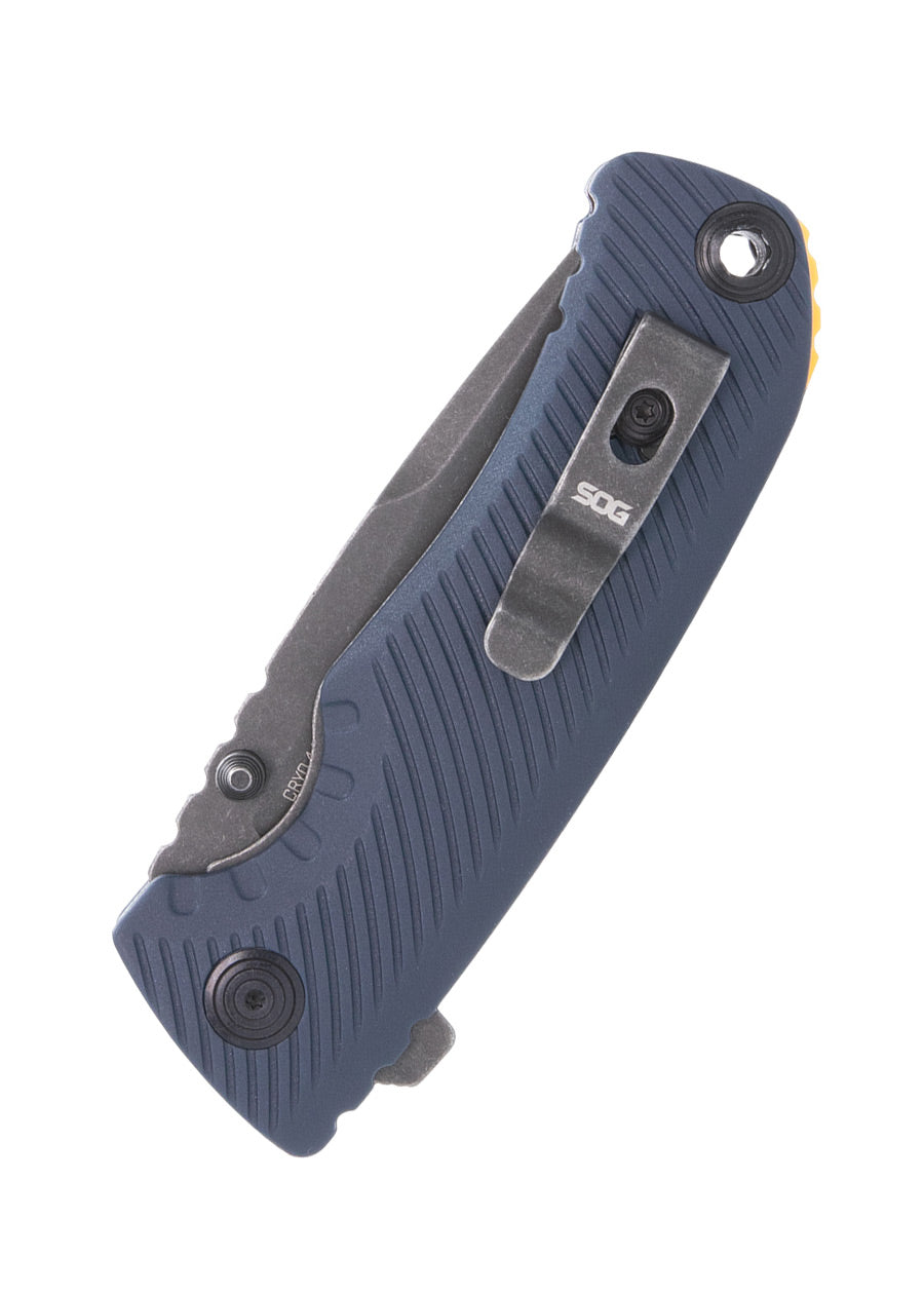 Imagen única de: Sog Tellus Atk - Tinta De Calamar + Amarillo, Navaja De Bolsillo