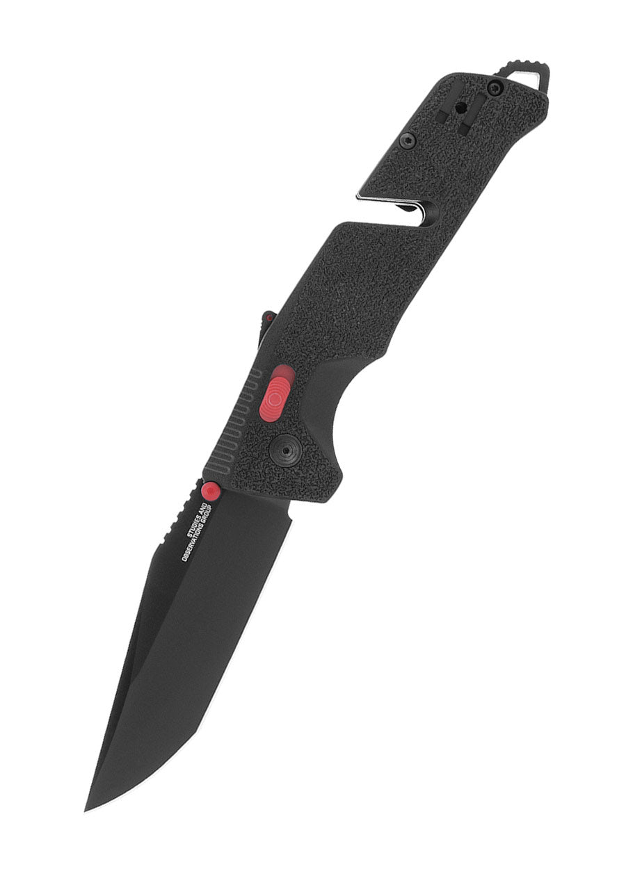Imagen única de: Navaja Trident At - Negra Y Roja - Tanto, Sog
