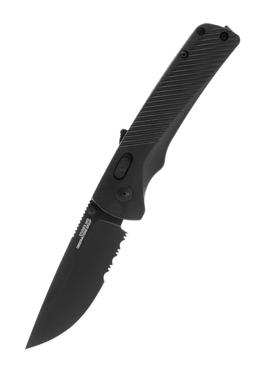 Imagen única de: Navaja Flash At - Blackout - Filo Dentado Parcial, Sog