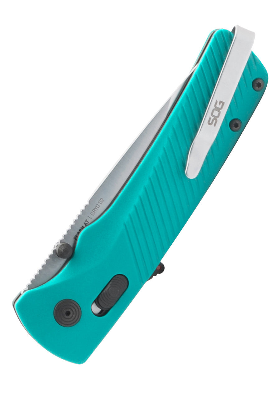 Imagen única de: Sog Flash At - Verde Petrol, Navaja De Bolsillo