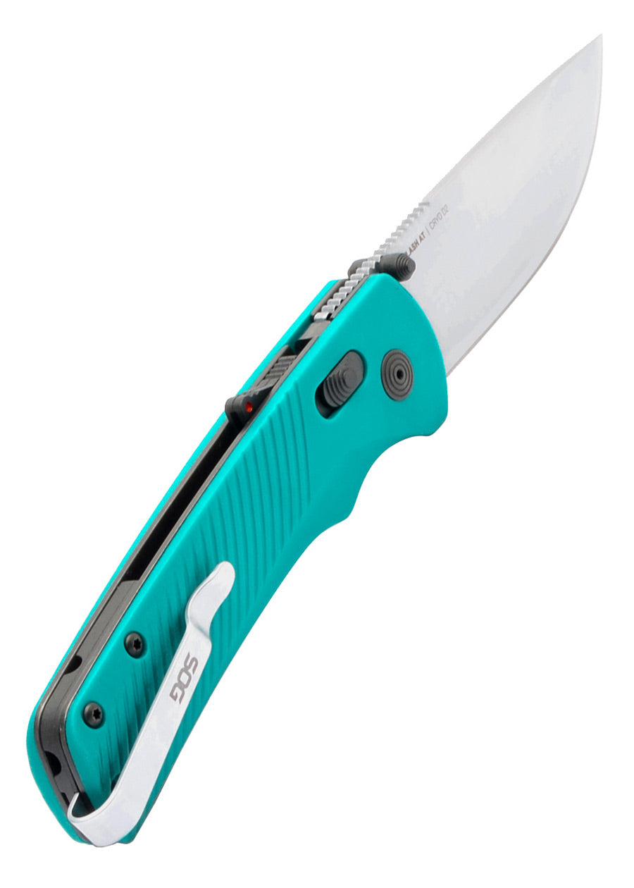 Imagen única de: Sog Flash At - Verde Petrol, Navaja De Bolsillo