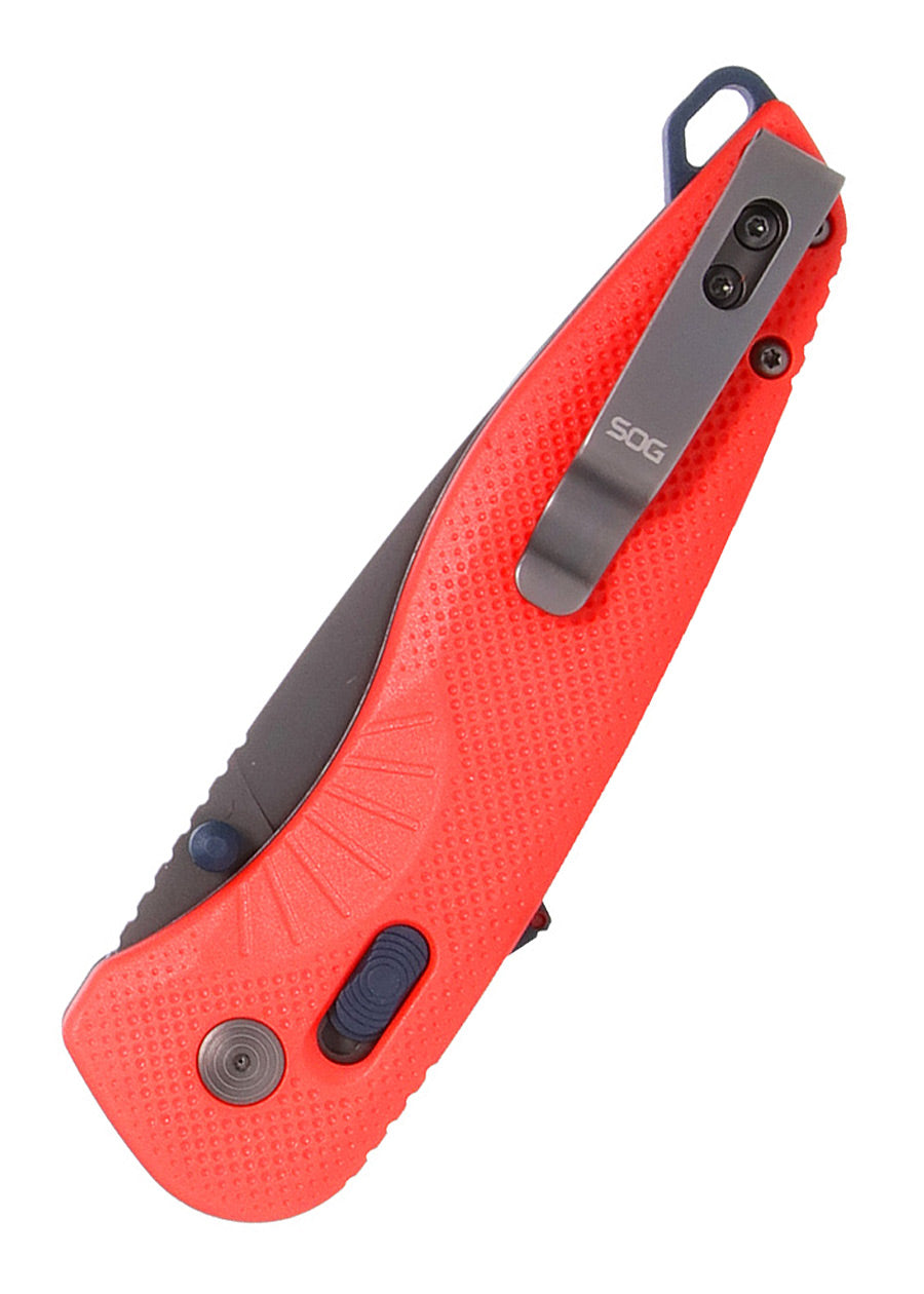 Imagen única de: Sog Aegis At - Rescue Red, Indigo, Navaja De Bolsillo