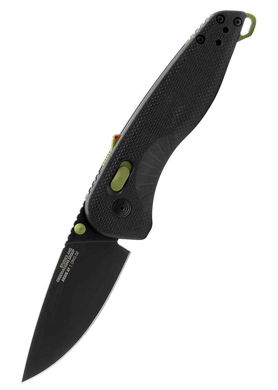 Imagen única de: Sog Aegis At - Negro, Musgo, Navaja De Bolsillo