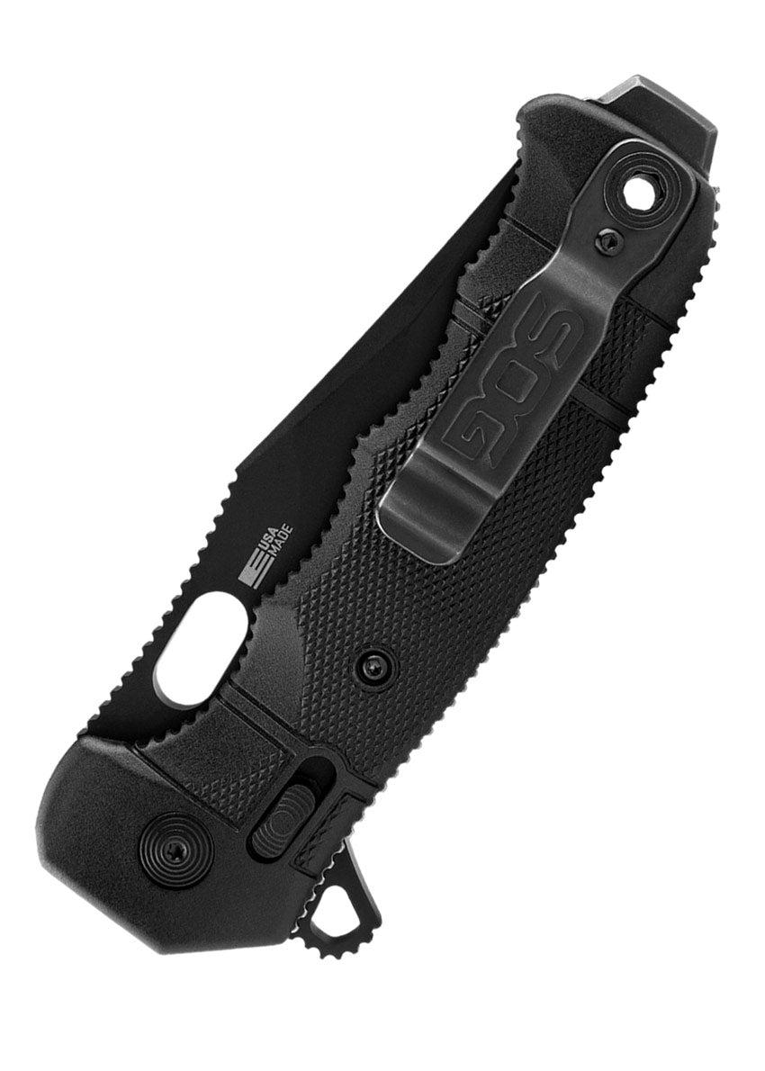 Imagen única de: Navaja De Bolsillo Seal Xr - Filo Dentado Parcial - Fabricada En Ee. Uu., Sog