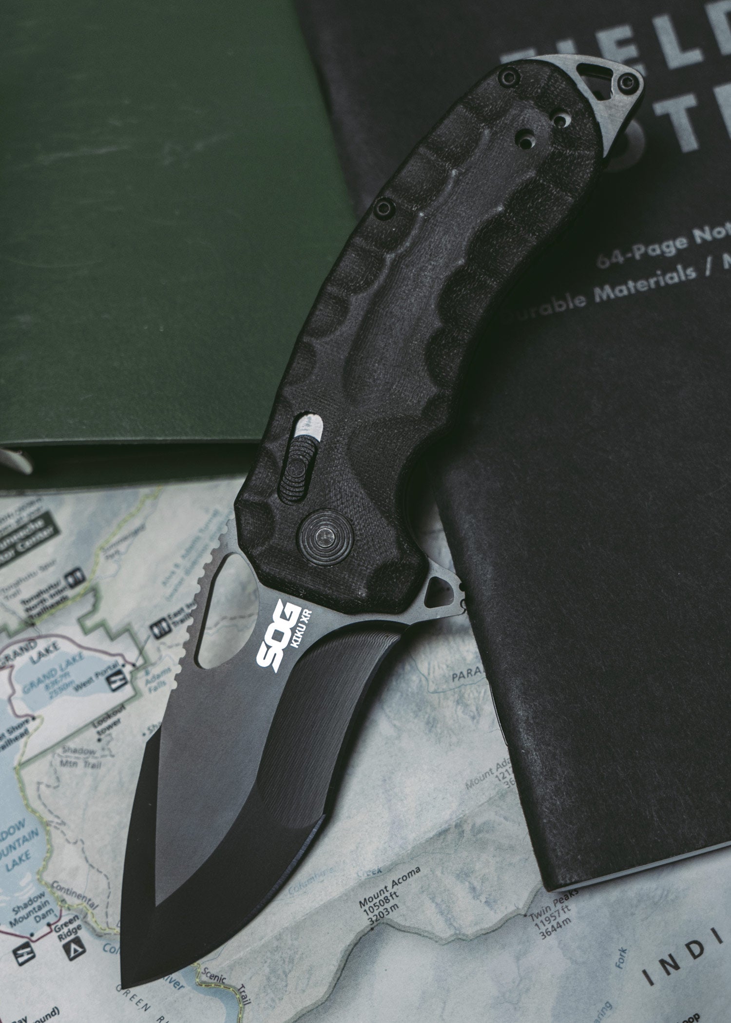 Imagen única de: Navaja Kiku Xr Blackout, Sog