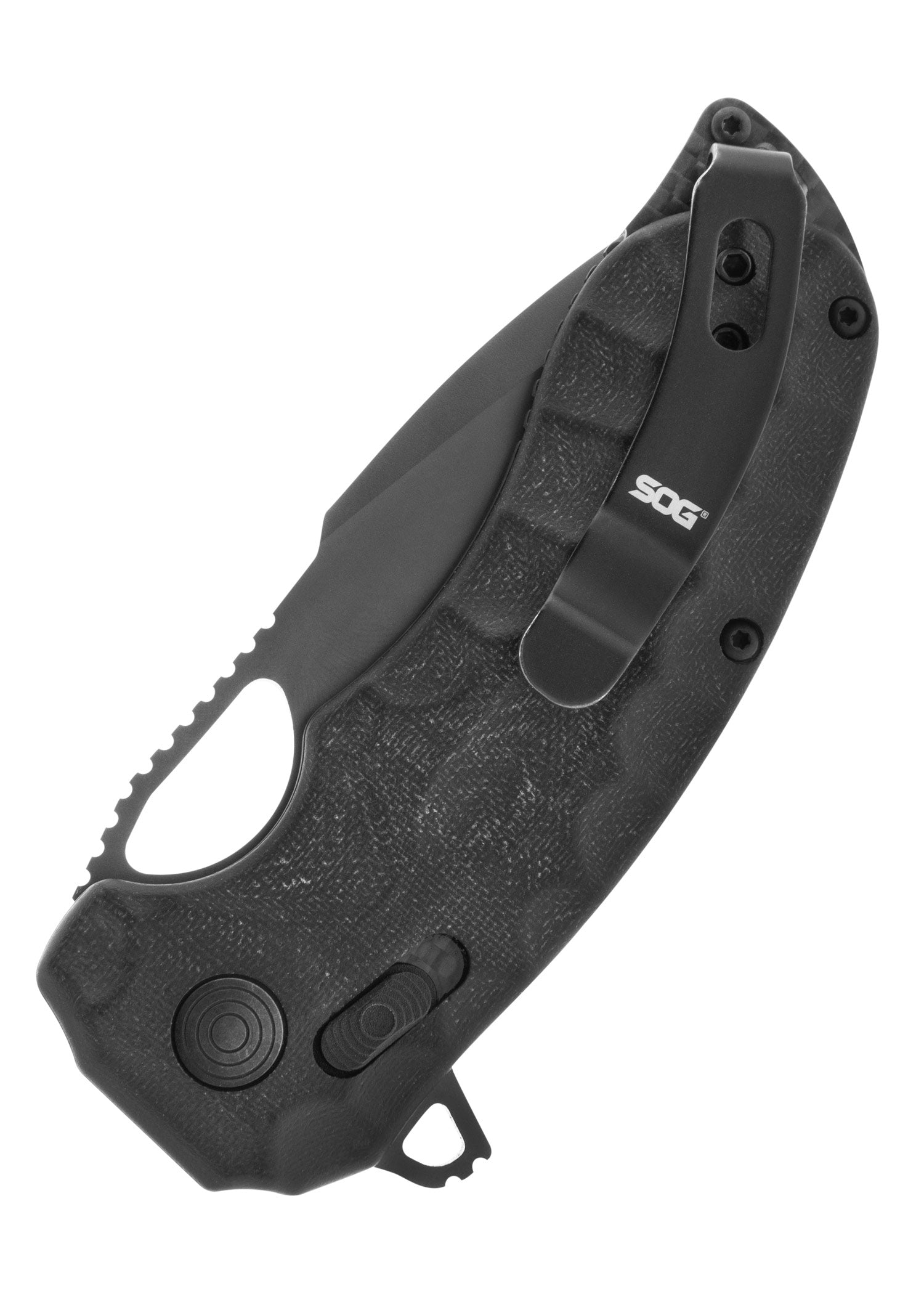 Imagen única de: Navaja Kiku Xr Lte - Blackout Micarta + Carbon, Sog