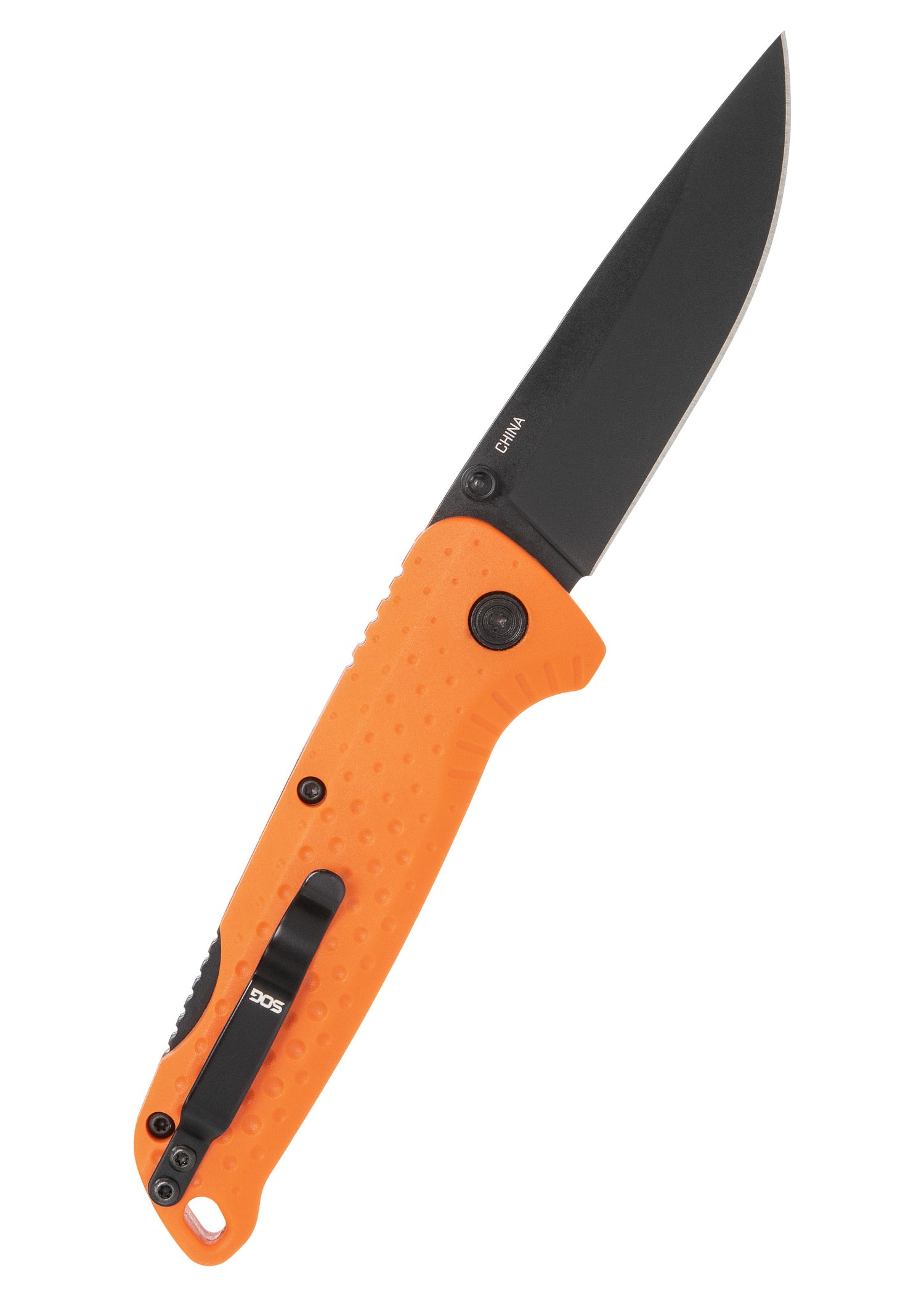 Imagen única de: Sog Adventurer Lb Blaze Orange, Negro, Navaja De Bolsillo