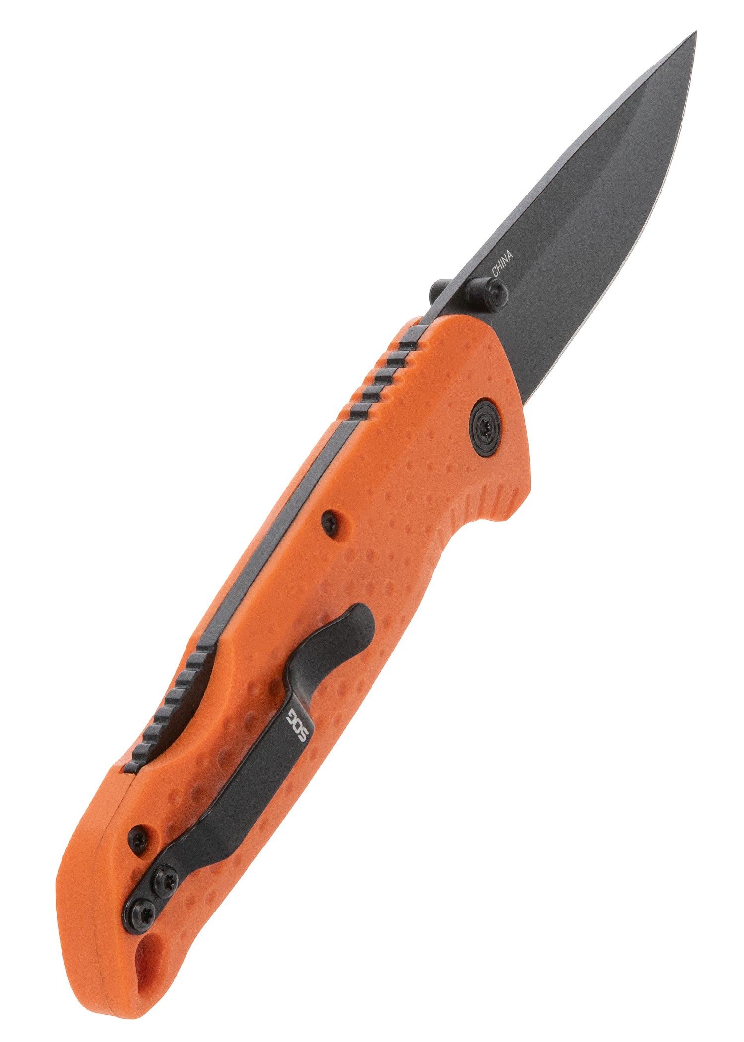 Imagen única de: Sog Adventurer Lb Blaze Orange, Negro, Navaja De Bolsillo