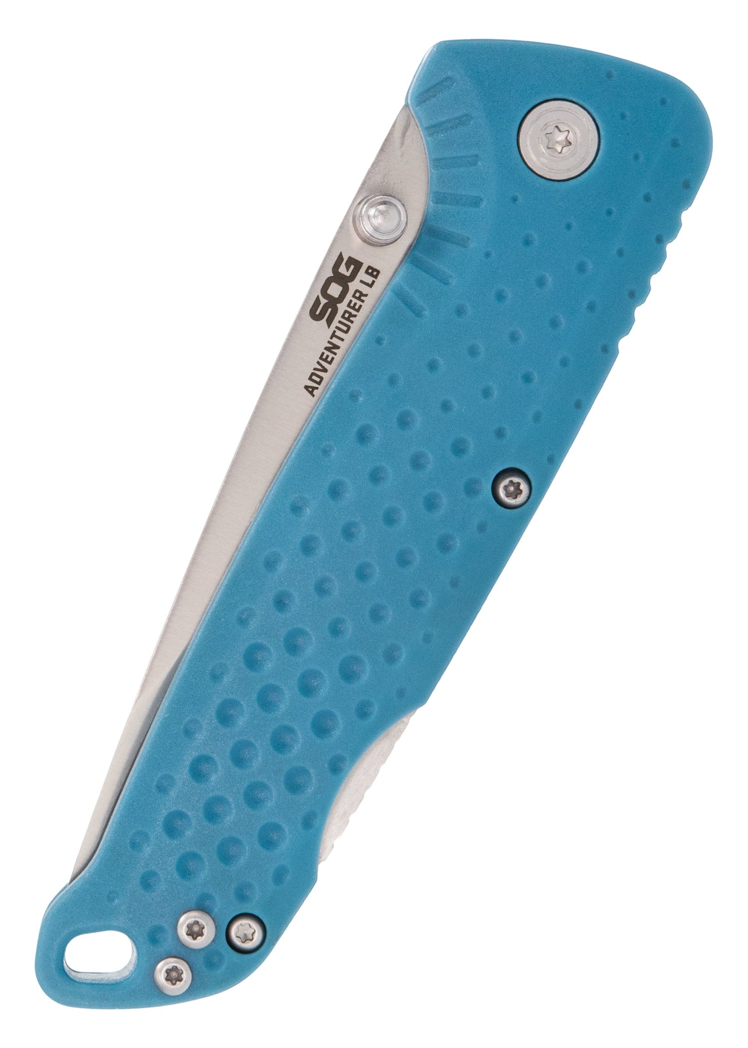 Imagen única de: Sog Adventurer Lb Azul Nórdico, Satinado, Navaja De Bolsillo