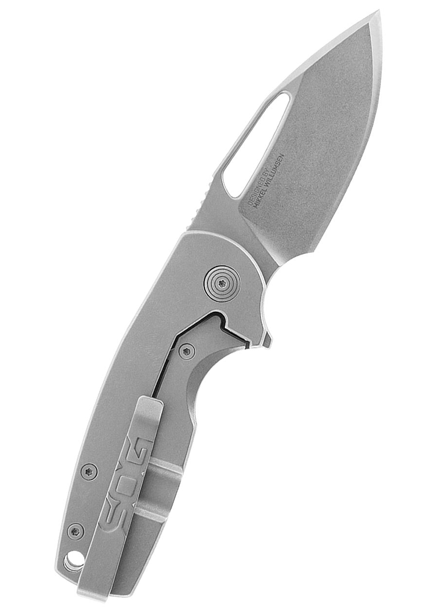 Imagen única de: Sog Stout Flk Od Green, Stonewash, Navaja De Bolsillo