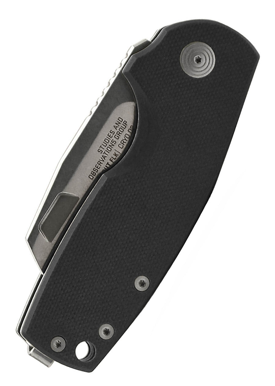 Imagen única de: Sog Stout Flk Cleaver Black, Stonewash, Navaja De Bolsillo