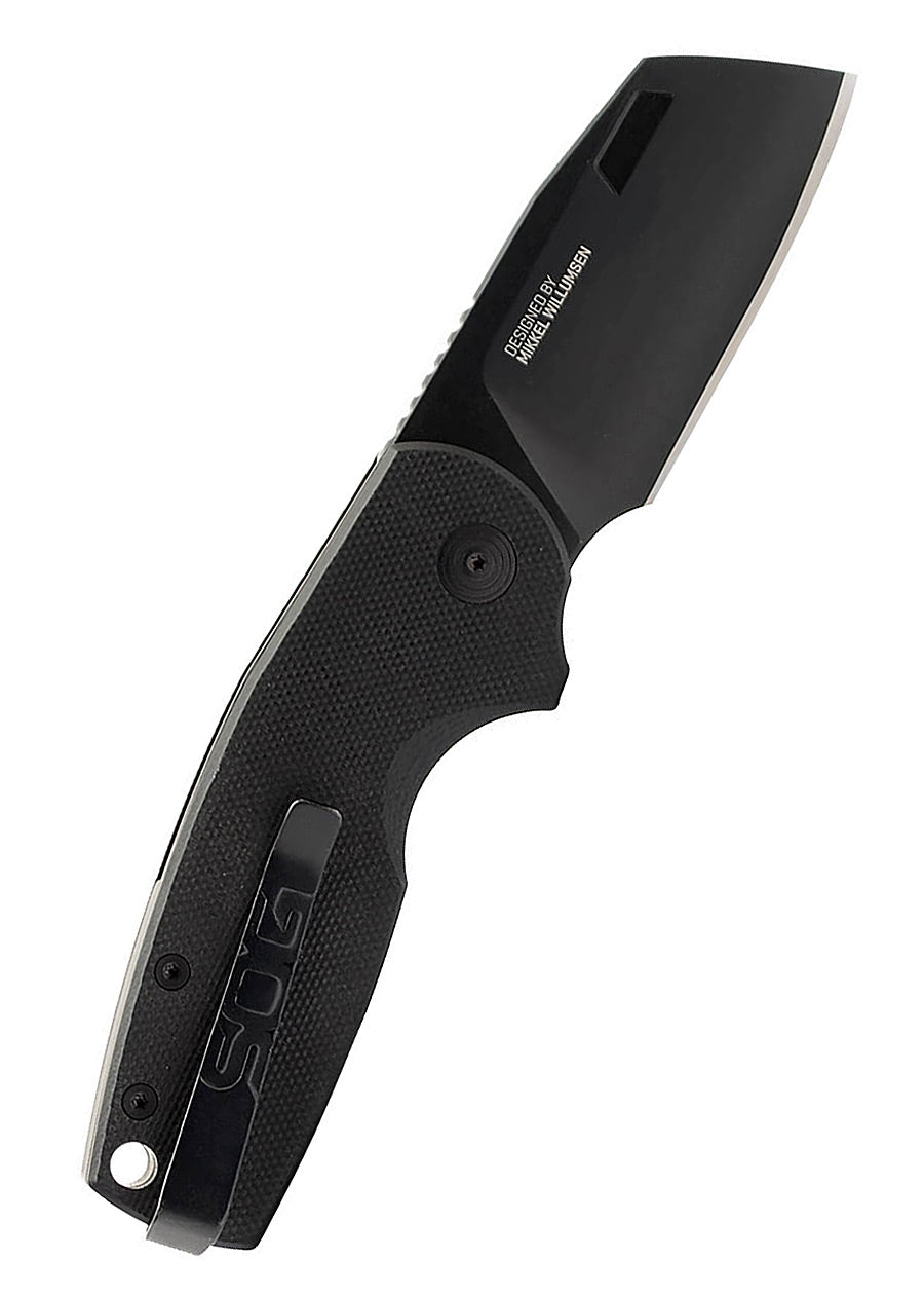 Imagen única de: Sog Stout Sj Cleaver, Blackout, Navaja De Bolsillo