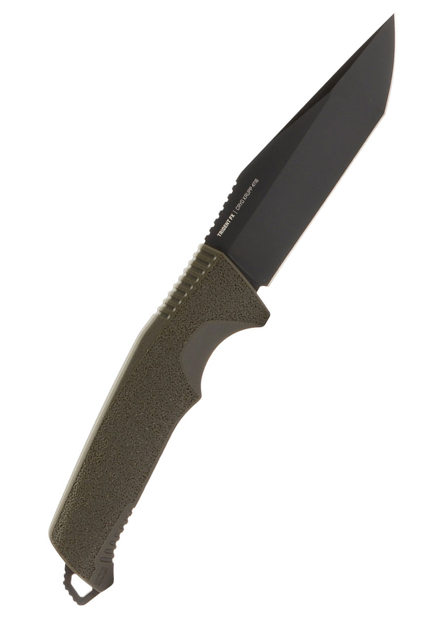 Imagen única de: Sog Trident Fx, Od Green, Borde Recto, Cuchillo Fijo