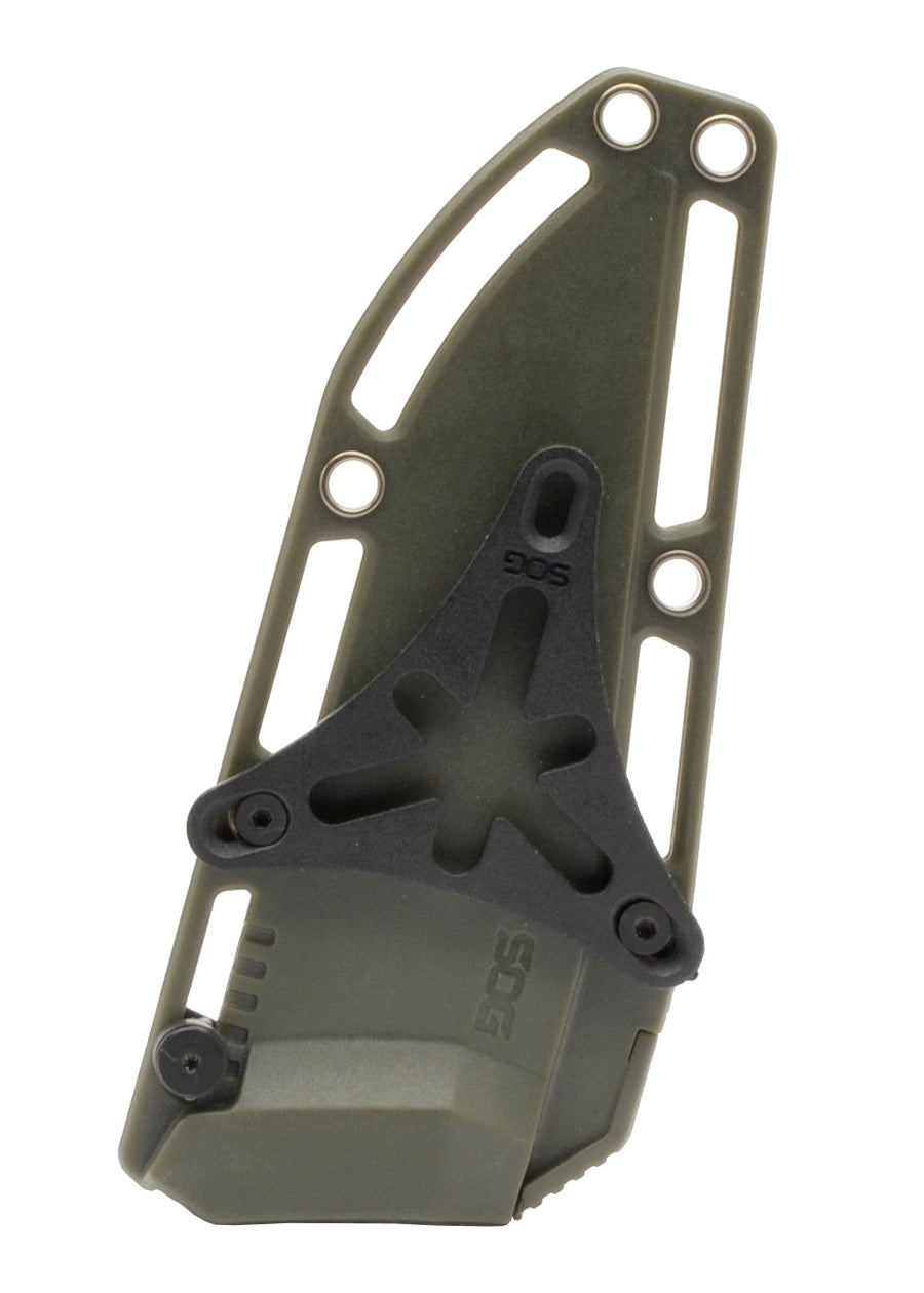 Imagen única de: Sog Trident Fx, Od Green, Borde Recto, Cuchillo Fijo