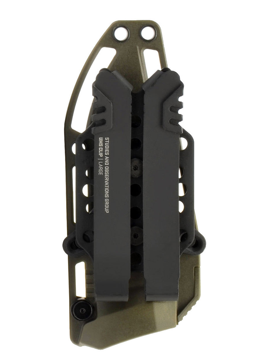 Imagen única de: Sog Trident Fx, Od Green, Parcialmente Serrado, Cuchillo Fijo