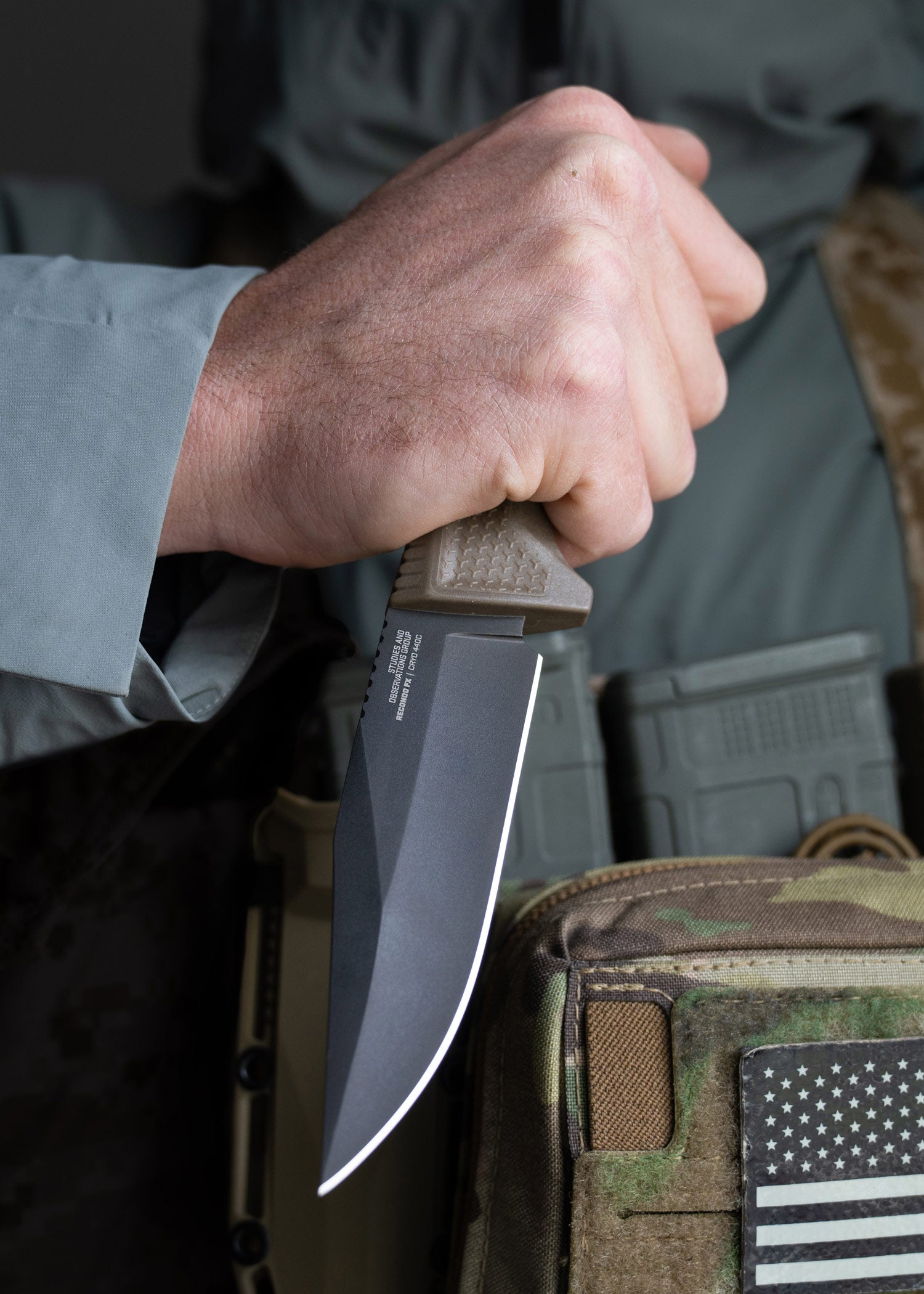 Imagen única de: Cuchillo Fijo Recondo Fx - Fde - Filo Recto, Sog