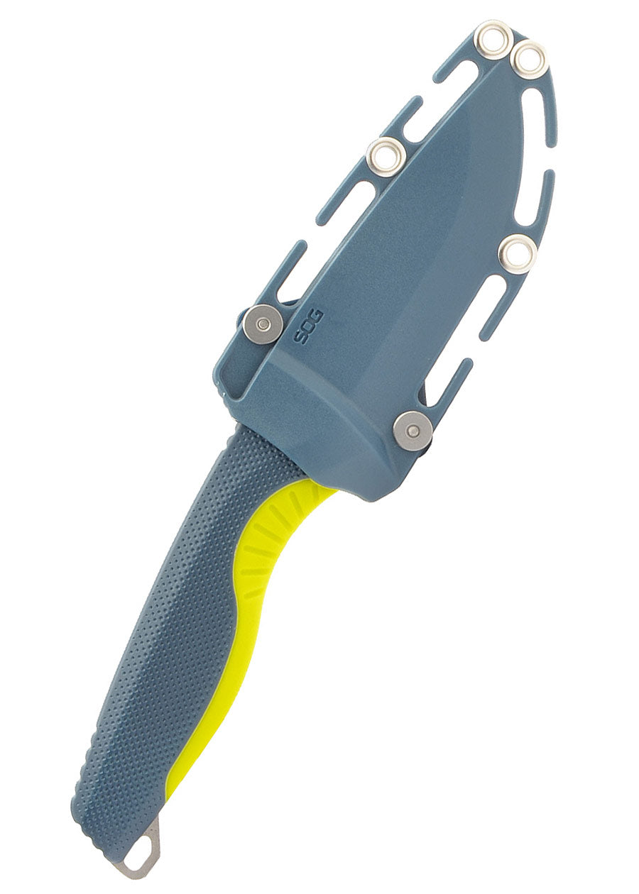 Imagen única de: Cuchillo Fijo Aegis Fx - Indigo & Acid Yellow, Sog