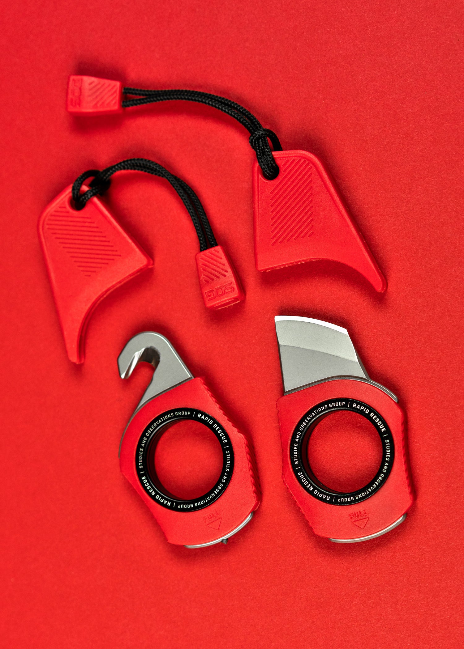 Imagen única de: Sog Rapid, Rescue Red, Cuchillo Fijo