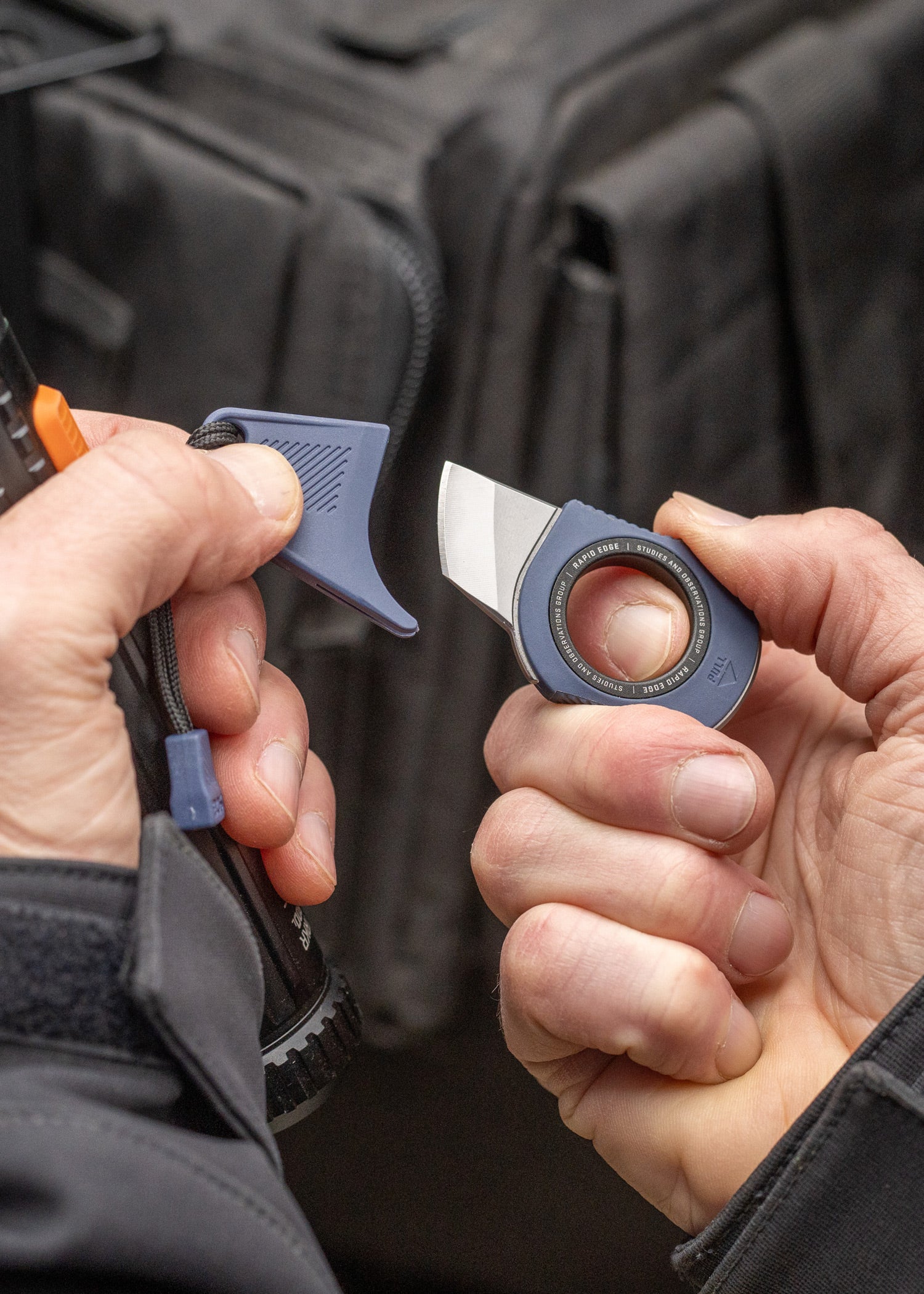 Imagen única de: Sog Rapid, Azul Medianoche, Cuchillo Fijo