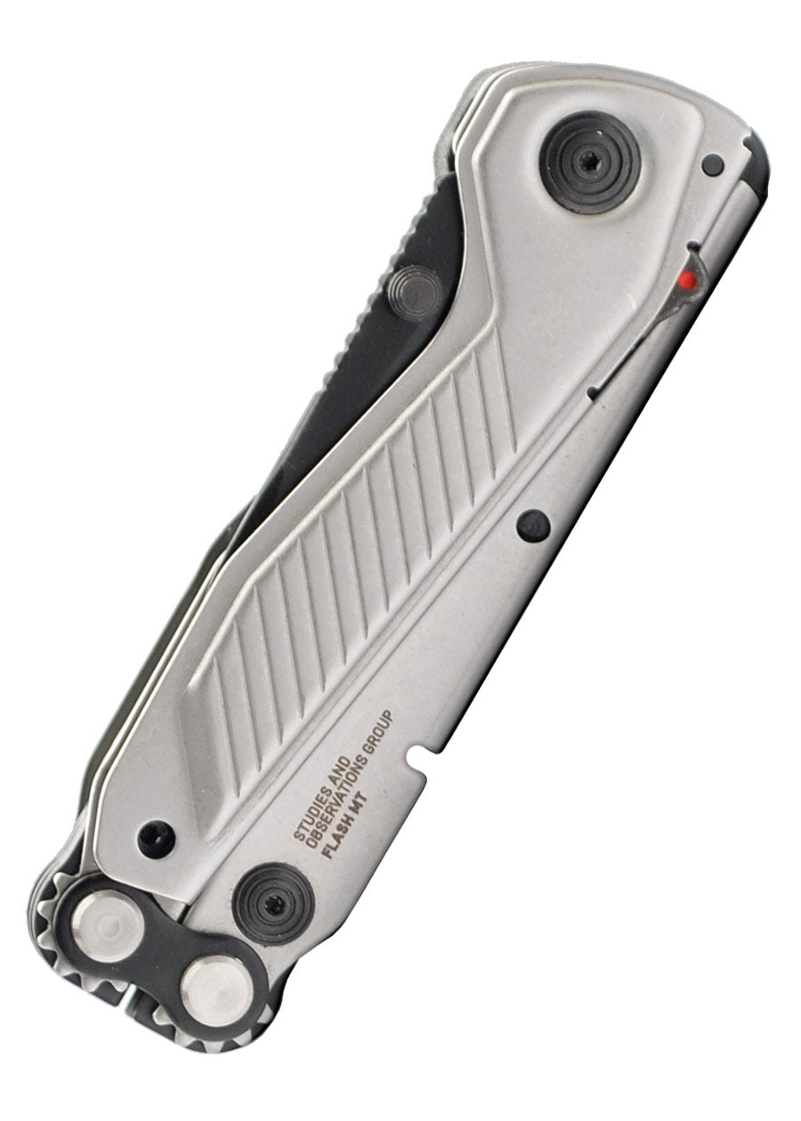 Imagen única de: Multiherramienta Flash Mt - Plata Y Negro, Sog